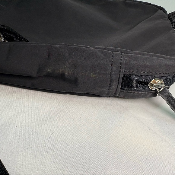 Athleta Crossbody Bag Black Adjustable Strap Belt Sport - Picture 9 of 9